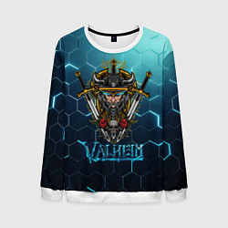 Мужской свитшот Valheim Neon Samurai