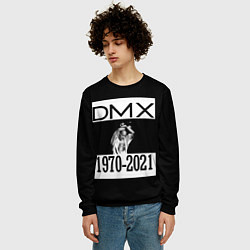 Свитшот мужской DMX 1970-2021, цвет: 3D-черный — фото 2