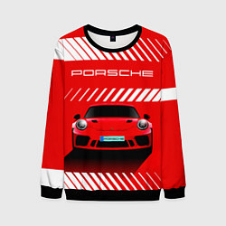 Мужской свитшот PORSCHE ПОРШЕ RED STYLE