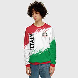 Свитшот мужской MADE IN ITALY, цвет: 3D-красный — фото 2