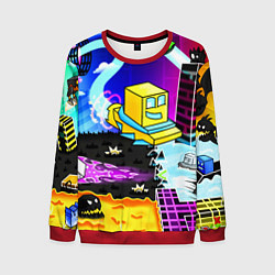 Мужской свитшот Geometry Dash: Art