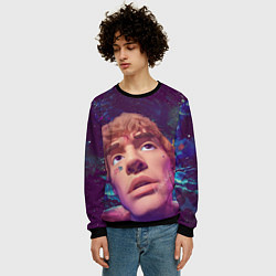 Свитшот мужской LOVV66, цвет: 3D-черный — фото 2