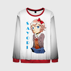 Свитшот мужской Doki Doki SAYORI, цвет: 3D-красный