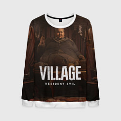 Свитшот мужской RESIDENT EVIL VILLAGE, цвет: 3D-белый