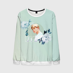 Мужской свитшот Чимин в цветах