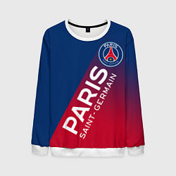 Свитшот мужской ФК ПСЖ PARIS SAINT GERMAIN, цвет: 3D-белый