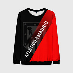 Свитшот мужской АТЛЕТИКО МАДРИД ATLETICO, цвет: 3D-черный
