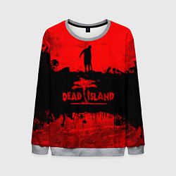 Свитшот мужской Island of blood, цвет: 3D-меланж
