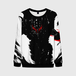 Свитшот мужской БЕРСЕРК чб, цвет: 3D-черный