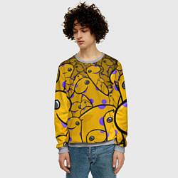 Свитшот мужской Nessy, цвет: 3D-меланж — фото 2