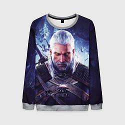 Свитшот мужской THE WITCHER GERALT OF RIVIA, цвет: 3D-меланж