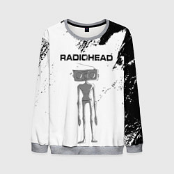 Свитшот мужской Radiohead Радиохед Z, цвет: 3D-меланж