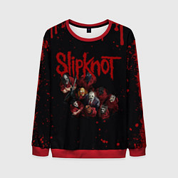 Свитшот мужской SLIPKNOT СЛИПКНОТ Z, цвет: 3D-красный