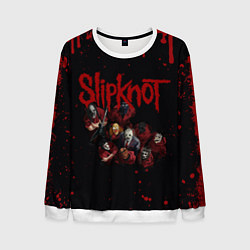 Свитшот мужской SLIPKNOT СЛИПКНОТ Z, цвет: 3D-белый