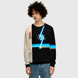Свитшот мужской ИЕРОГЛИФ группа Пикник, цвет: 3D-черный — фото 2