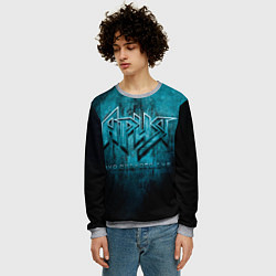 Свитшот мужской ЭХО СУДНОГО ДНЯ - Ария, цвет: 3D-меланж — фото 2
