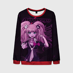 Свитшот мужской Джунко Эношима Данганронпа, цвет: 3D-красный