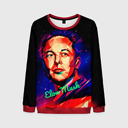 Свитшот мужской ElonMuskА НА ВАС НЕТ, цвет: 3D-красный