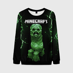 Свитшот мужской CREEPER 3D MINECRAFT 3D Z, цвет: 3D-черный