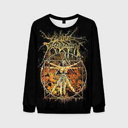 Свитшот мужской Cattle Decapitation, цвет: 3D-черный