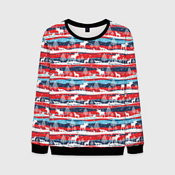 Мужской свитшот Merry Christmas лесные звери