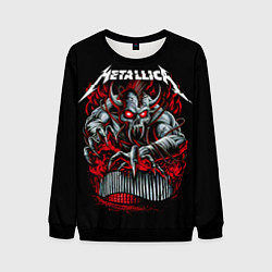 Свитшот мужской Metallica - Hardwired To Self-Destruct, цвет: 3D-черный