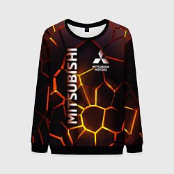 Мужской свитшот Митсубиси подсветка 3D плит