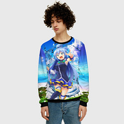 Свитшот мужской Aqua Beach, цвет: 3D-черный — фото 2