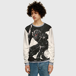 Свитшот мужской BERSERK ILLUSTRATION БЕРСЕРК, цвет: 3D-меланж — фото 2