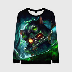 Свитшот мужской League of legends, Тимо, цвет: 3D-черный