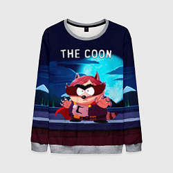 Свитшот мужской The Coon - Енот Южный Парк, цвет: 3D-меланж