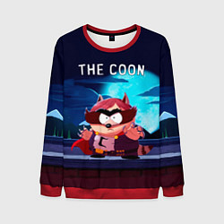 Свитшот мужской The Coon - Енот Южный Парк, цвет: 3D-красный