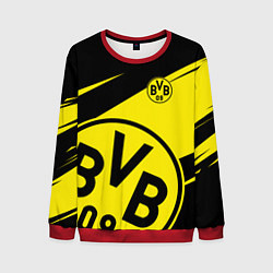 Свитшот мужской BORUSSIA BVB 09 LOGO, цвет: 3D-красный