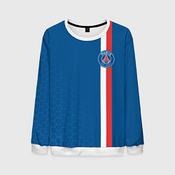 Свитшот мужской PSG SPORT STRIPES UNIFORM, цвет: 3D-белый