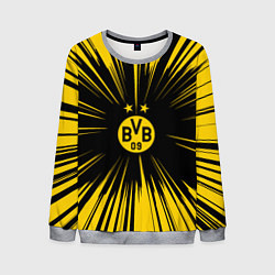 Свитшот мужской Borussia Dortmund Crush Theme, цвет: 3D-меланж