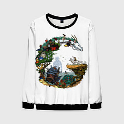 Мужской свитшот Миры Хаяо Миядзаки унесенные призраками и другие