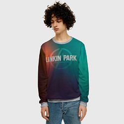 Свитшот мужской Studio Collection - Linkin Park, цвет: 3D-меланж — фото 2