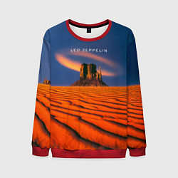 Свитшот мужской Led Zeppelin коллекционное, цвет: 3D-красный