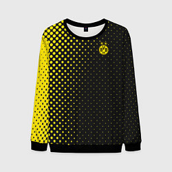 Свитшот мужской Borussia gradient theme, цвет: 3D-черный