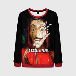 Мужской свитшот БУМАЖНЫЙ ДОМ РИСУНОК - LA CASA DE PAPEL BELLA CIAO