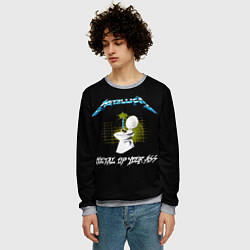 Свитшот мужской Kill Em All - Metallica, цвет: 3D-меланж — фото 2