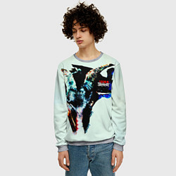Свитшот мужской Iowa - Slipknot, цвет: 3D-меланж — фото 2