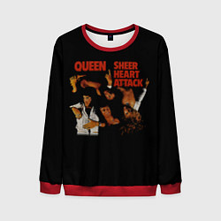 Свитшот мужской Sheer Heart Attack - Queen, цвет: 3D-красный