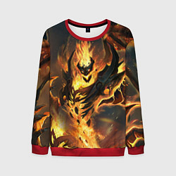 Свитшот мужской DOTA 2 SHADOW FIEND ТЕНЬ, цвет: 3D-красный