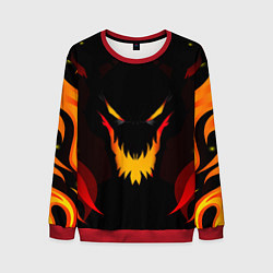 Свитшот мужской DOTA 2 SHADOW FIEND ТЕНЬ ОГОНЬ, цвет: 3D-красный