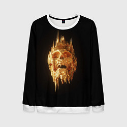 Свитшот мужской GOLDEN SKULL ЗОЛОТОЙ ЧЕРЕП, цвет: 3D-белый