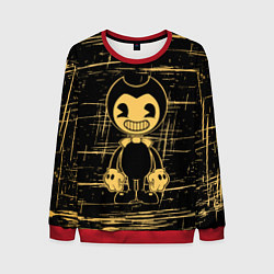 Свитшот мужской Bendy and the ink machine - Бенди, цвет: 3D-красный