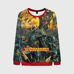 Свитшот мужской Warhammer old battle, цвет: 3D-красный