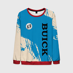 Свитшот мужской Buick Logo emblem, цвет: 3D-красный