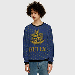 Свитшот мужской Bully хулиган, цвет: 3D-черный — фото 2